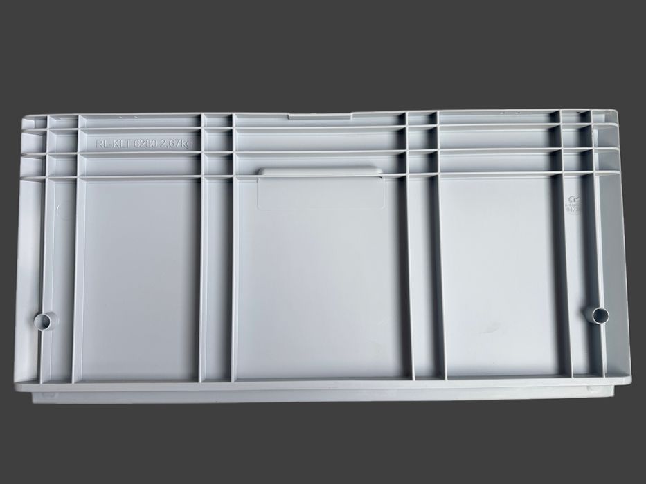 Пластиковий ящик RL-KLT 6280 (Eurobox) 600×400 мм, промисловий