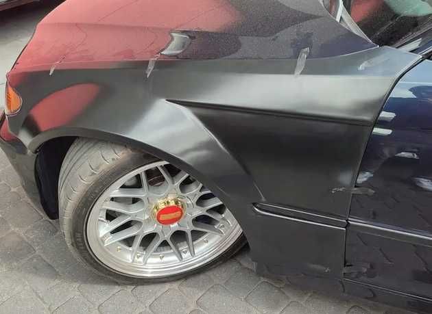 BMW E46 Sedan poszerzenia Wide Body Kit Drift Daily Komplet