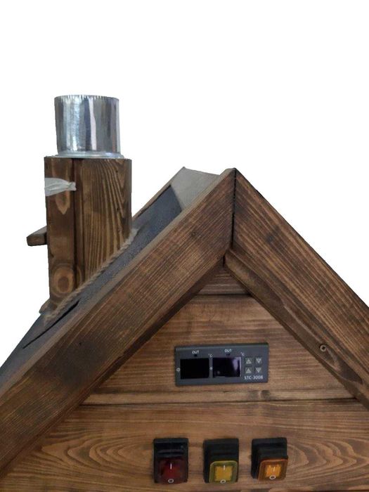 Мини-коптильня с Вентилятором 4 в 1 на 10 кг.