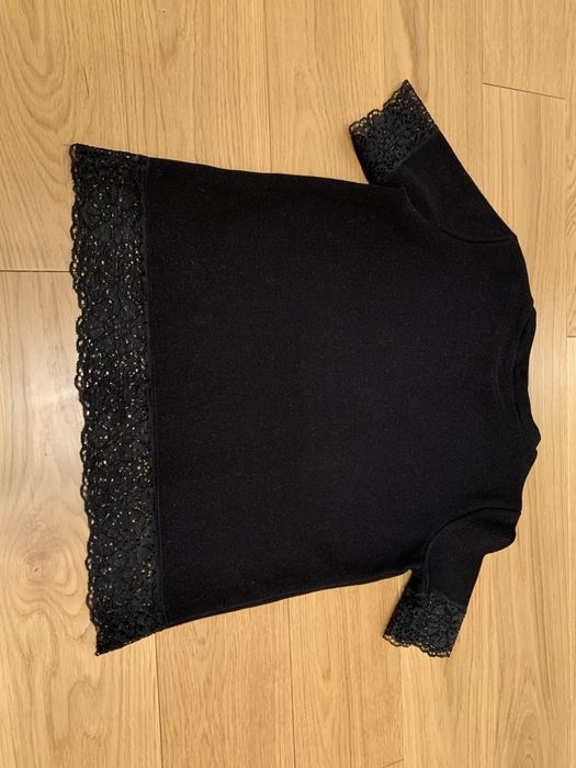 Sweter z koronką Zara Roz.S