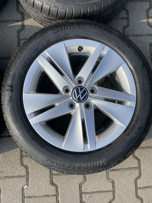 Nowe oryginalne koła 16” VW Golf 205/55/16 Bridgestone