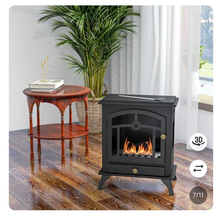 Aquecedor Lareira portatil biotenol