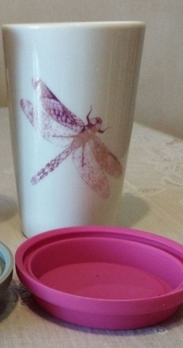 Чашка с термо крышкой, 350 мл