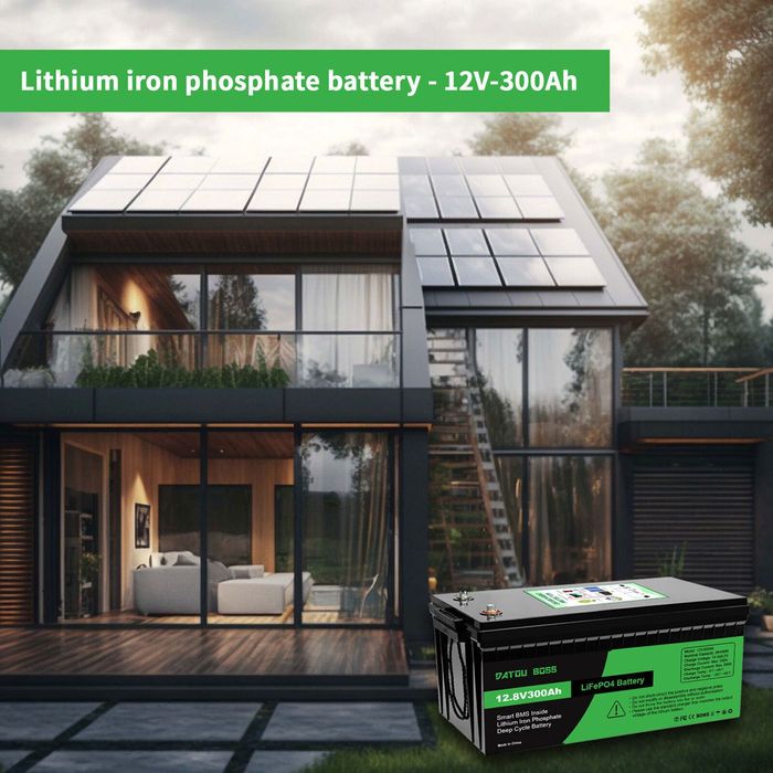 Акумулятор LiFePO4 12V 300Ah