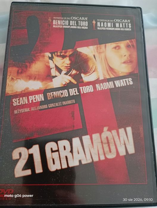 Film 21 gramow na DVD