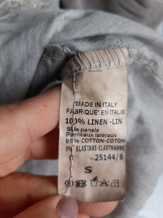 Плвтье  льянное серое