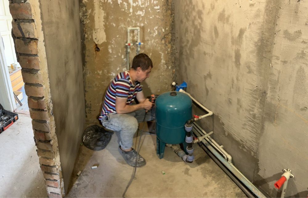 Сантехнічні роботи / Вызоз Сантехника / Замена труб