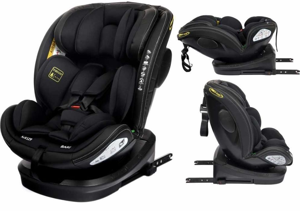 Fotelik Samochodowy BARI 0-36kg Isofix i-SIZE Obrotowy SUMMER BABY