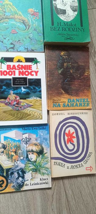 zestaw PAKA książek bajek, opowiadań itp