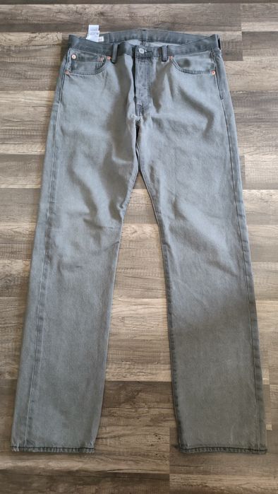 klasyczne,szare spodnie LEVI'S 501 33/34