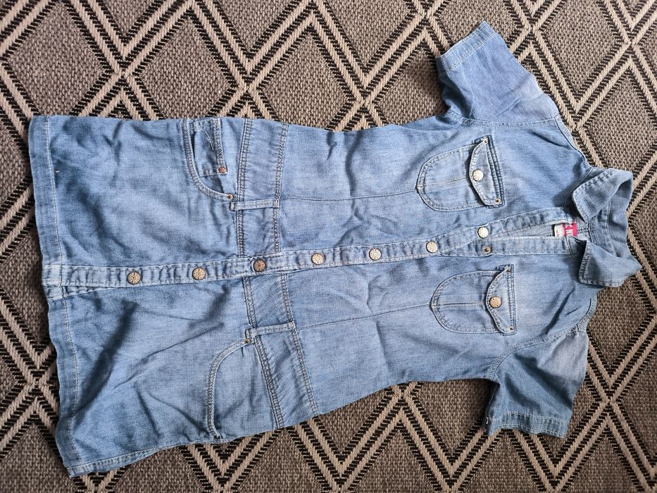 Sukienka jeansowa H&M r.146