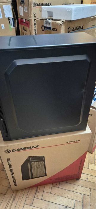 Склад комп'ютерних корпусів Gamemax! НОВІ з коробками! повний комплект!