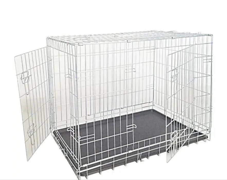 Клітка для собак, Croci цинк, 2 двері, 93х62х69см