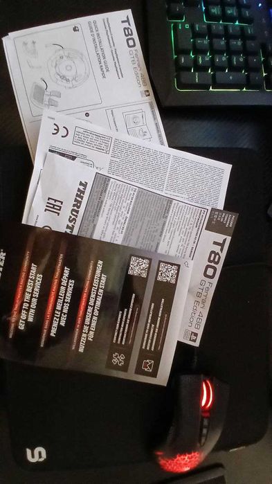 Kierownica do PS i komputera Thtustmaster T80 Ferrari 488