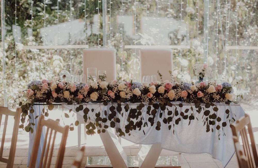 Tecidos decorativos azuis