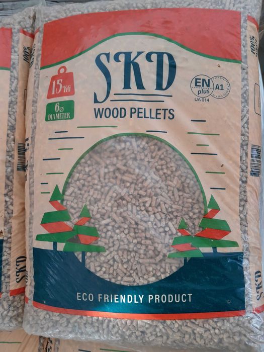 Pellet drzewny SKD z Certyfikatem  ENplus A1.