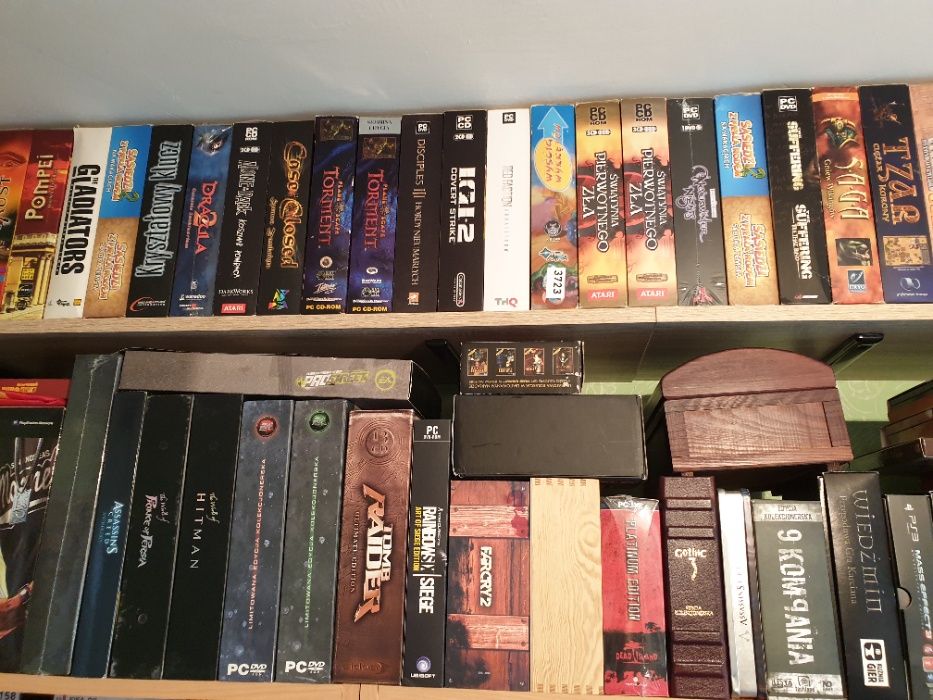 EDYCJA KOLEKCJONERSKA Tomb raider Diablo Warcraft GTA Assassins PC