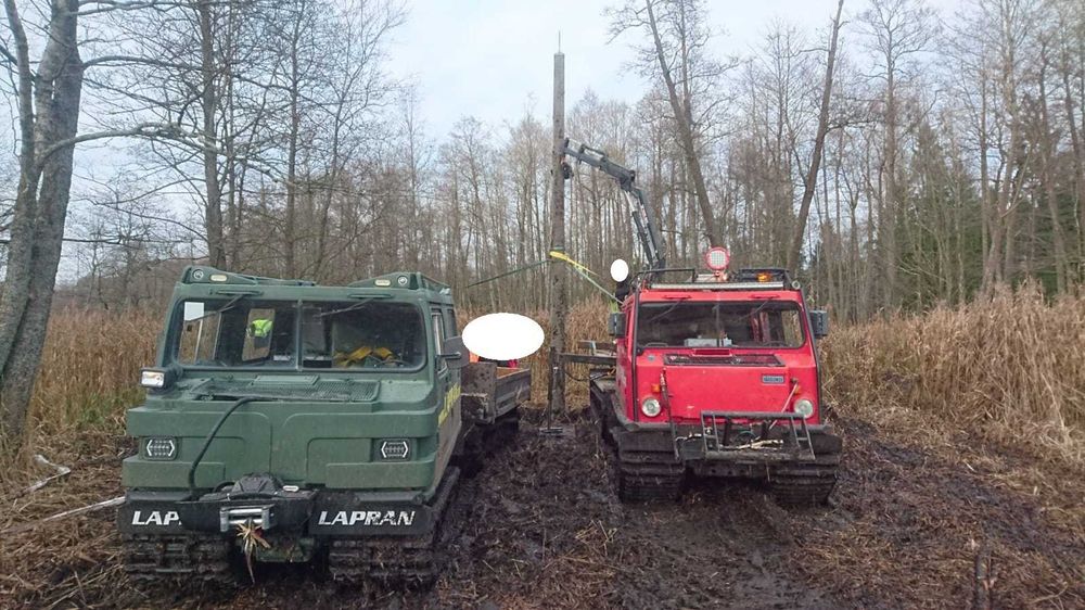 Wynajem Terenowe wozidlo Bv206 ratrak hds gąsienice HDS KIPER amfibia