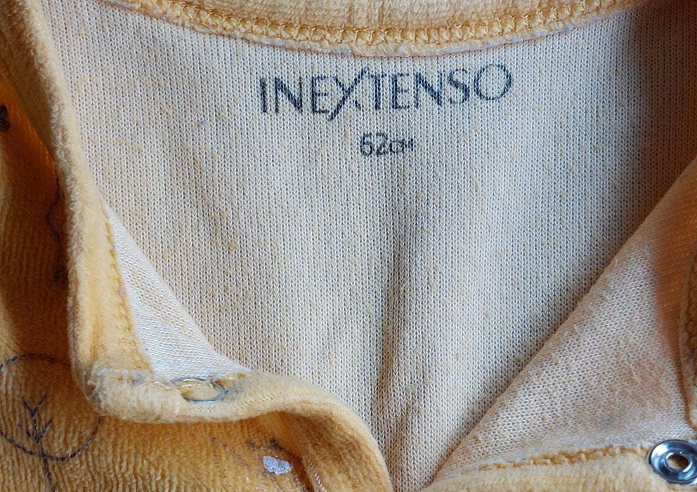 Conjunto Gorro + Babygrow Amarelo Torrado In Extenso 3 meses