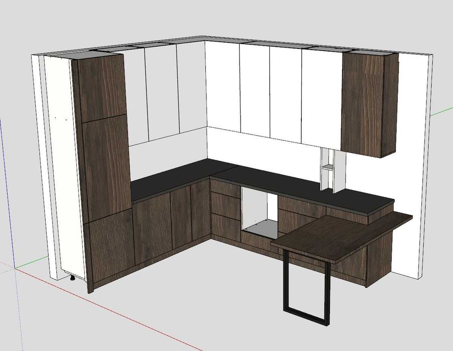 Дизайн Проектування меблів у SketchUp! Подача на Віяр!