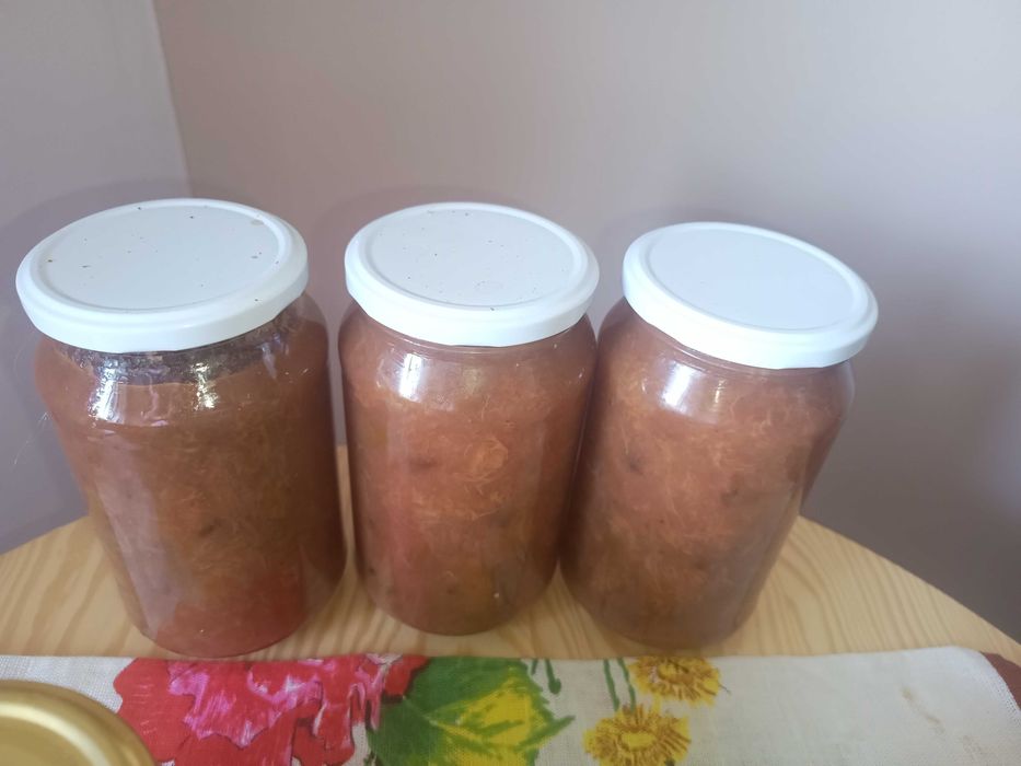 Powidla z różowych/ zoltych śliwek  3 x 600 gramów