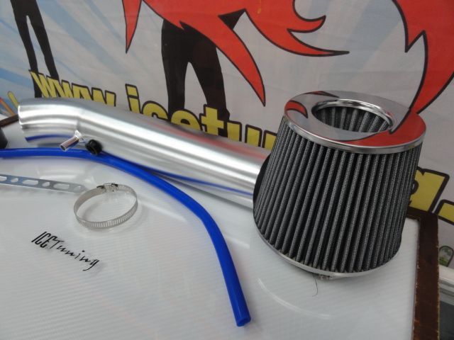 Kit admissão direta com tubo em alumínio + filtro de ar para Honda civic 92-00 (EG, EH, EJ, EK)