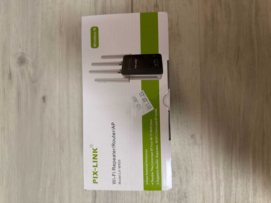 [NOWE] PIX-LINK LV-WR09 Wifi Router/Repeater wzmacniacz 300Mbps 2.4GHz
