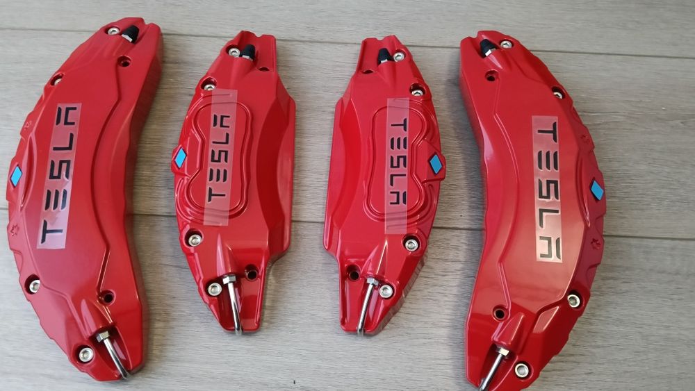 Алюмінієві накладки на супорта Tesla M3 MY 17-24