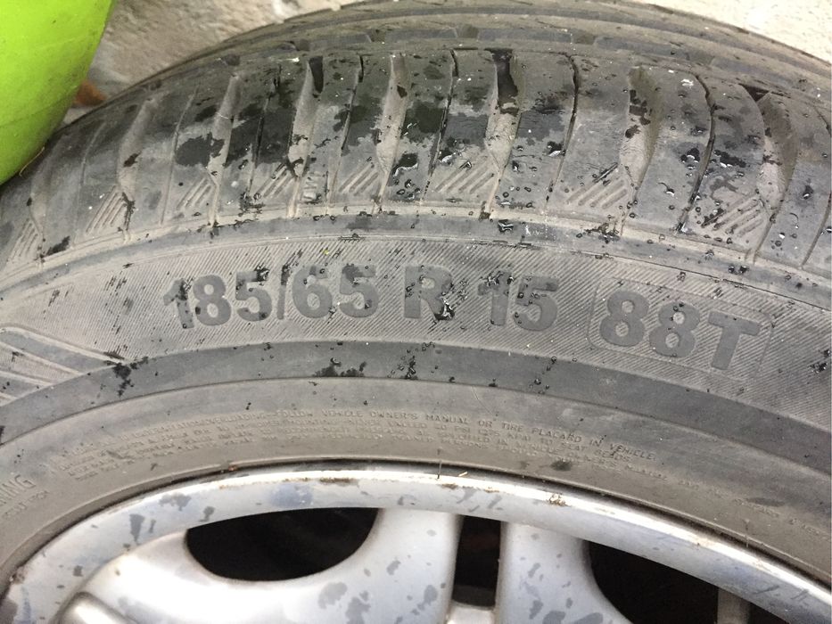 Koła 5x100, 185/65r15 Continental
