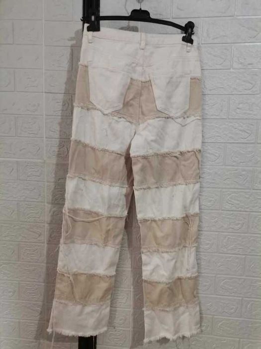 Spodnie rozmiar m szerokie nogawki wysoki sta cena 25 zł