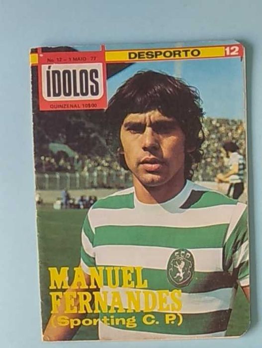 Várias revistas sobre futebol anos 70 Ídolos, Selecções, etc 5EUR cada