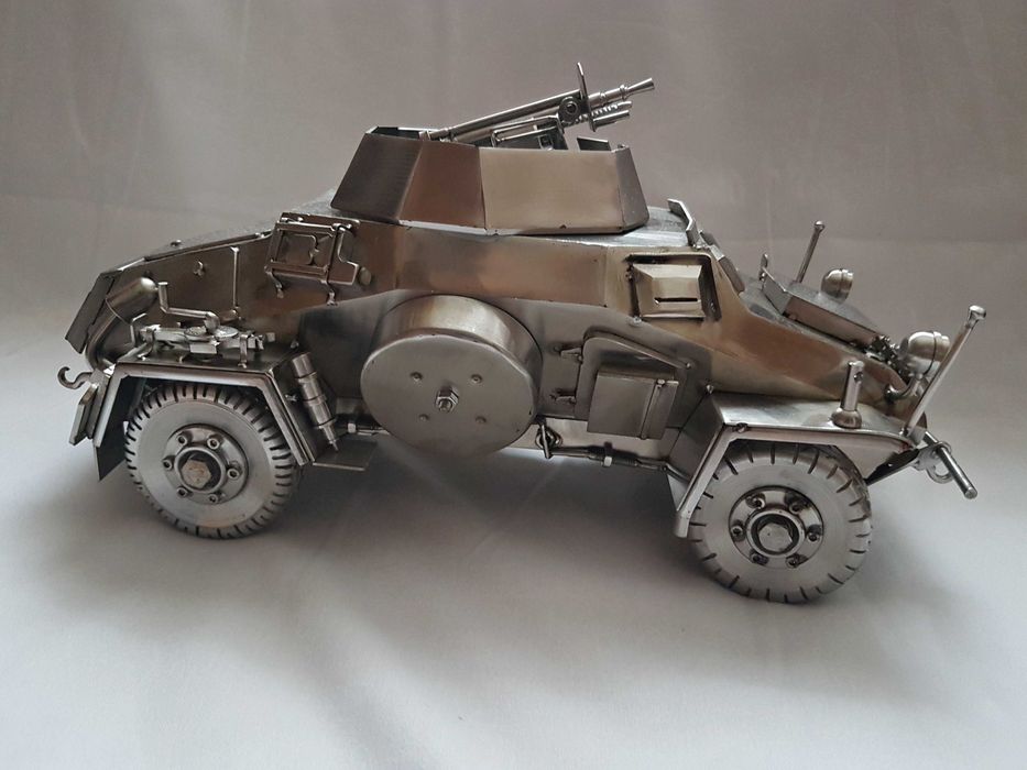 Prezent czołg metaloplastyka Sd.Kfz