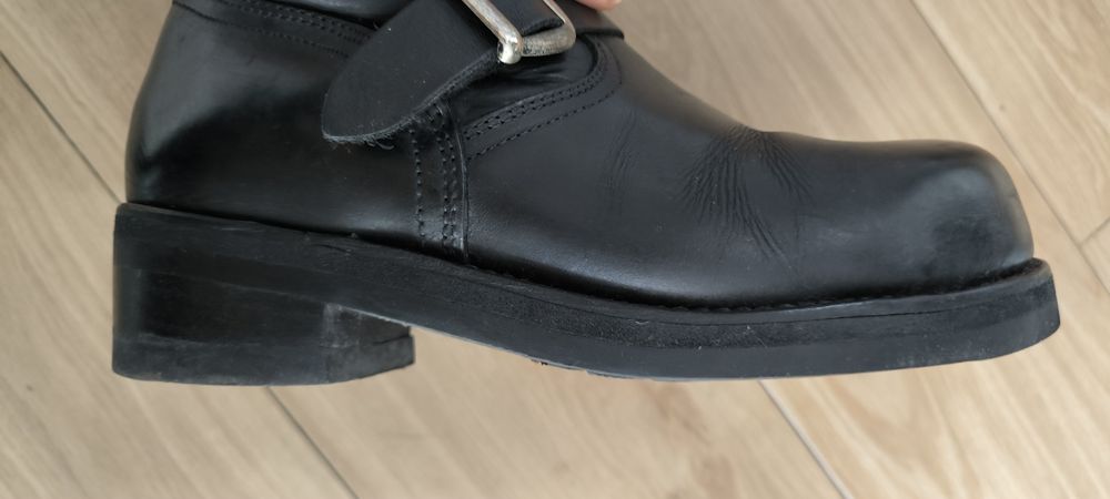 Botas motard biqueira de aço