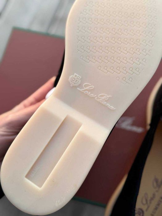 Лофери Loro Piana з БРАКОМ натуральної замші лоро піана мокасини на 26см.
