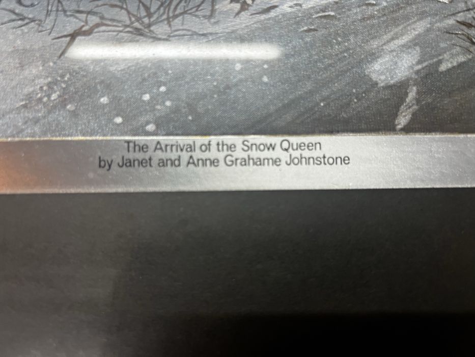 Quadro :” the arrival of the snow queen”