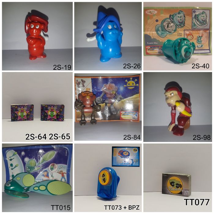 coleção Kinder surpresa-Bonecos (Lote 1)