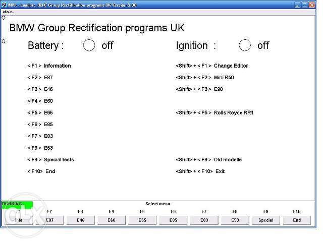 Cabo de diagnóstico BMW e MINI DIS GT1 Carly INPA