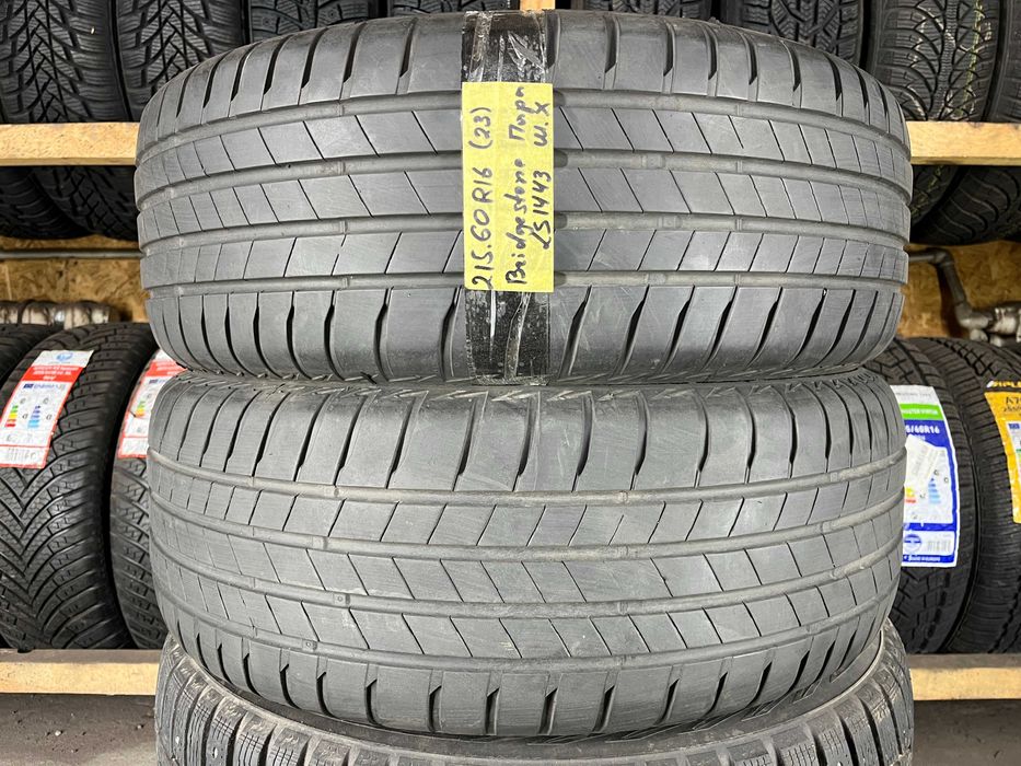 LS1443 Літні шини 215/60r16 Bridgestone Turanza T005 пара резина р16