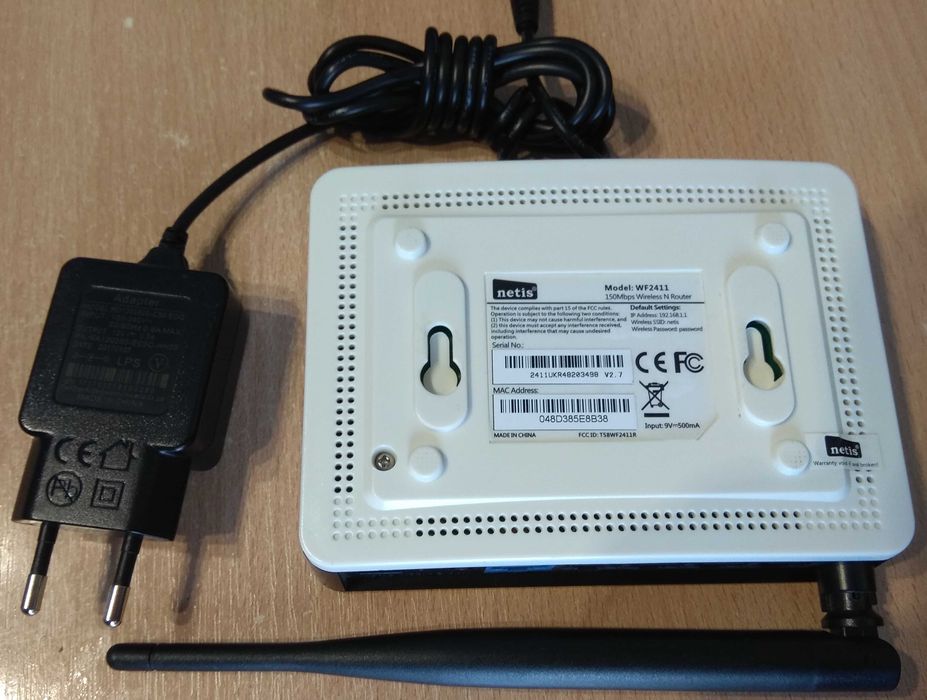 Маршрутизатор Wi-Fi Netis WF2411, Роутер, Router Wi-Fi, 150 Мбит/с