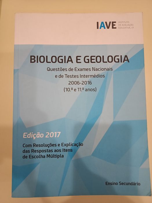Livro do IAVE de Biologia e Geologia