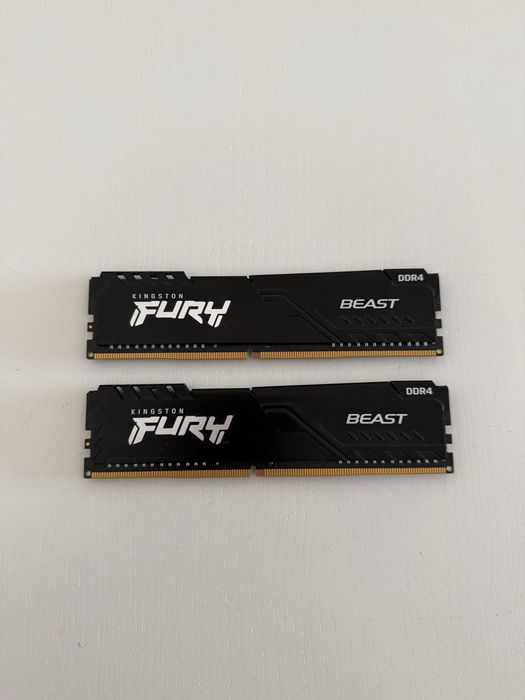 Memórias RAM Kingston Fury Beast DRR4 2x8gb