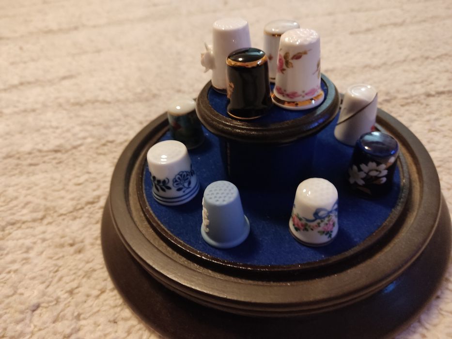 Coleção "Os dedais das 12 melhores fábrica de porcelanas