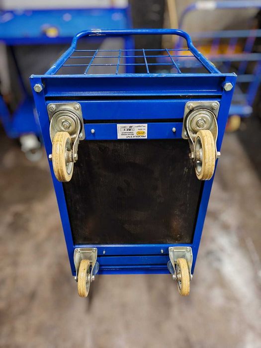 Wózek Magazynowy 280kg z rączką 100x63 AGROMECH Platformowy do Paczek