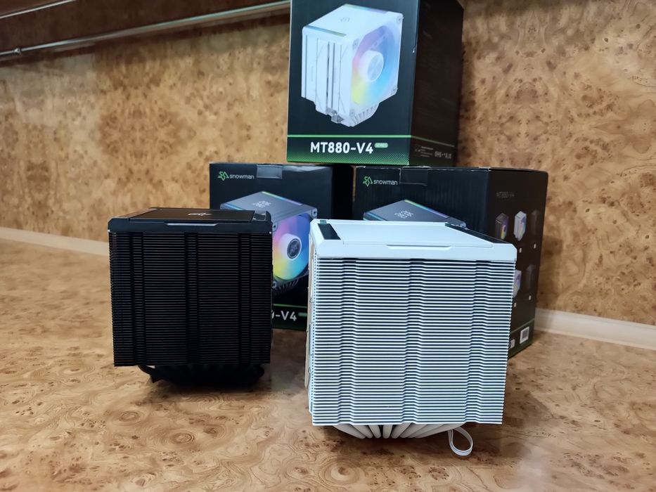 Охлаждение SNOWMAN MT880-V4 ARGB (8 трубок 260ват на все сокеты)