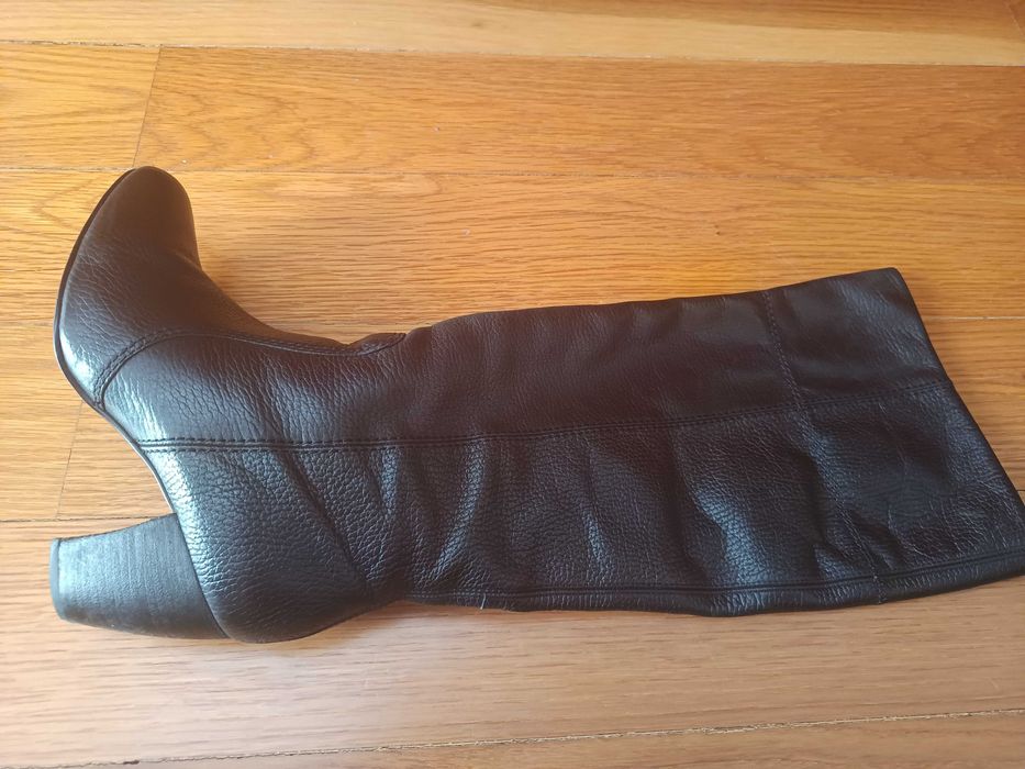 Botas em pele de marca, nº37 (Made In e Cubanas)