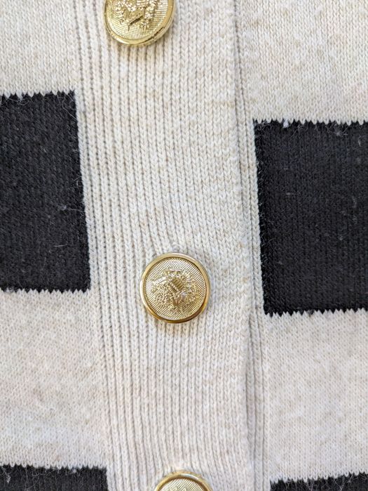 Casaco Malha Estilo Marinheiro, Tamanho XL