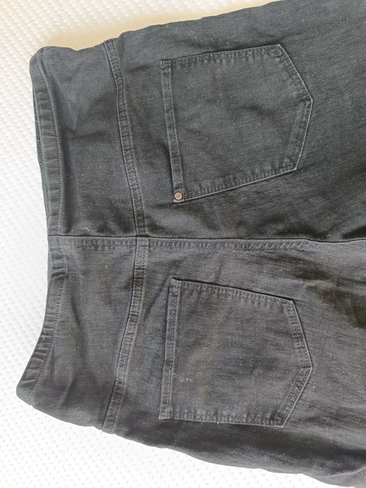 Czarne Jeansy ciążowe mama 42 XL
