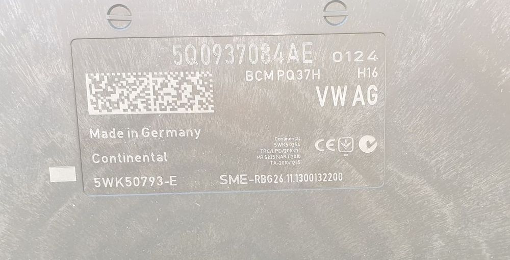 moduł komfortu bcm 5q0937084ae seat leon iii 2.0 tdi