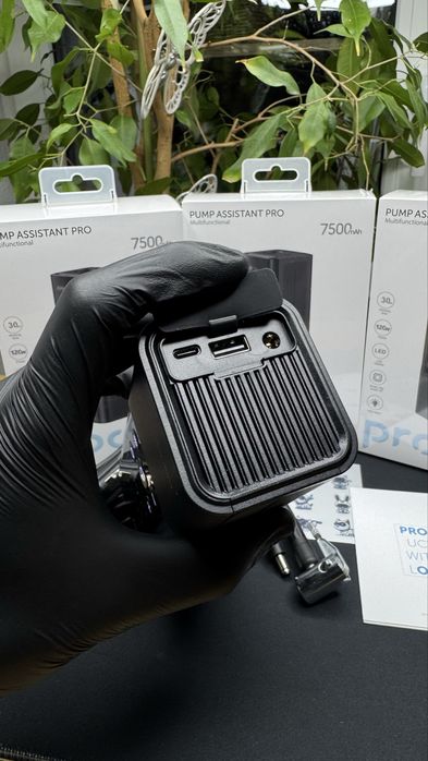 Беспроводной компресор автомобильный, насос Proove Pro 7500 mAh