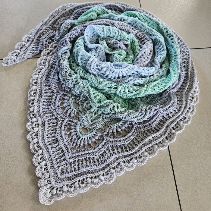 Chusta Handmade idealna na prezent rękodzieło